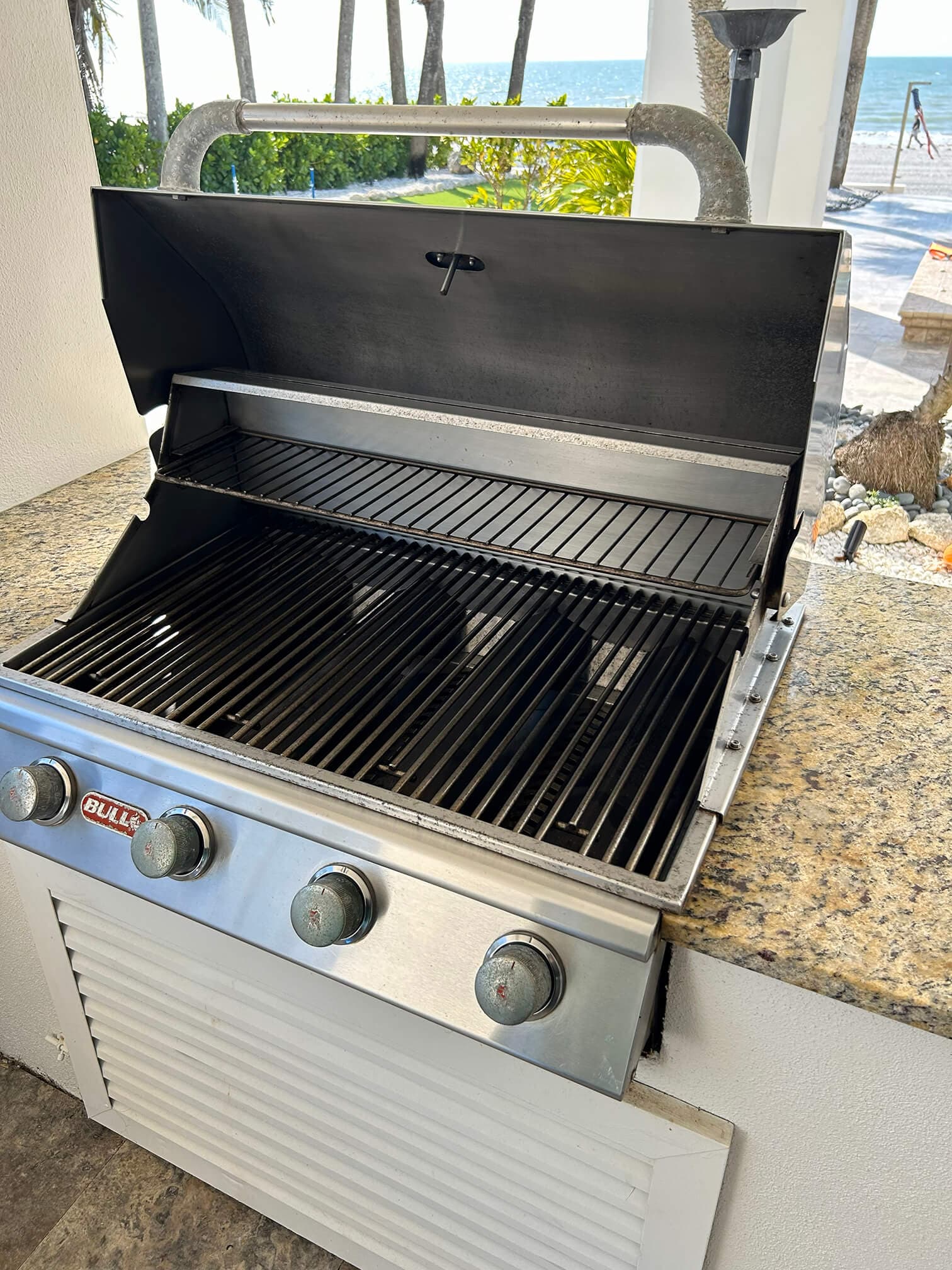 Grill deep cleaning showcase