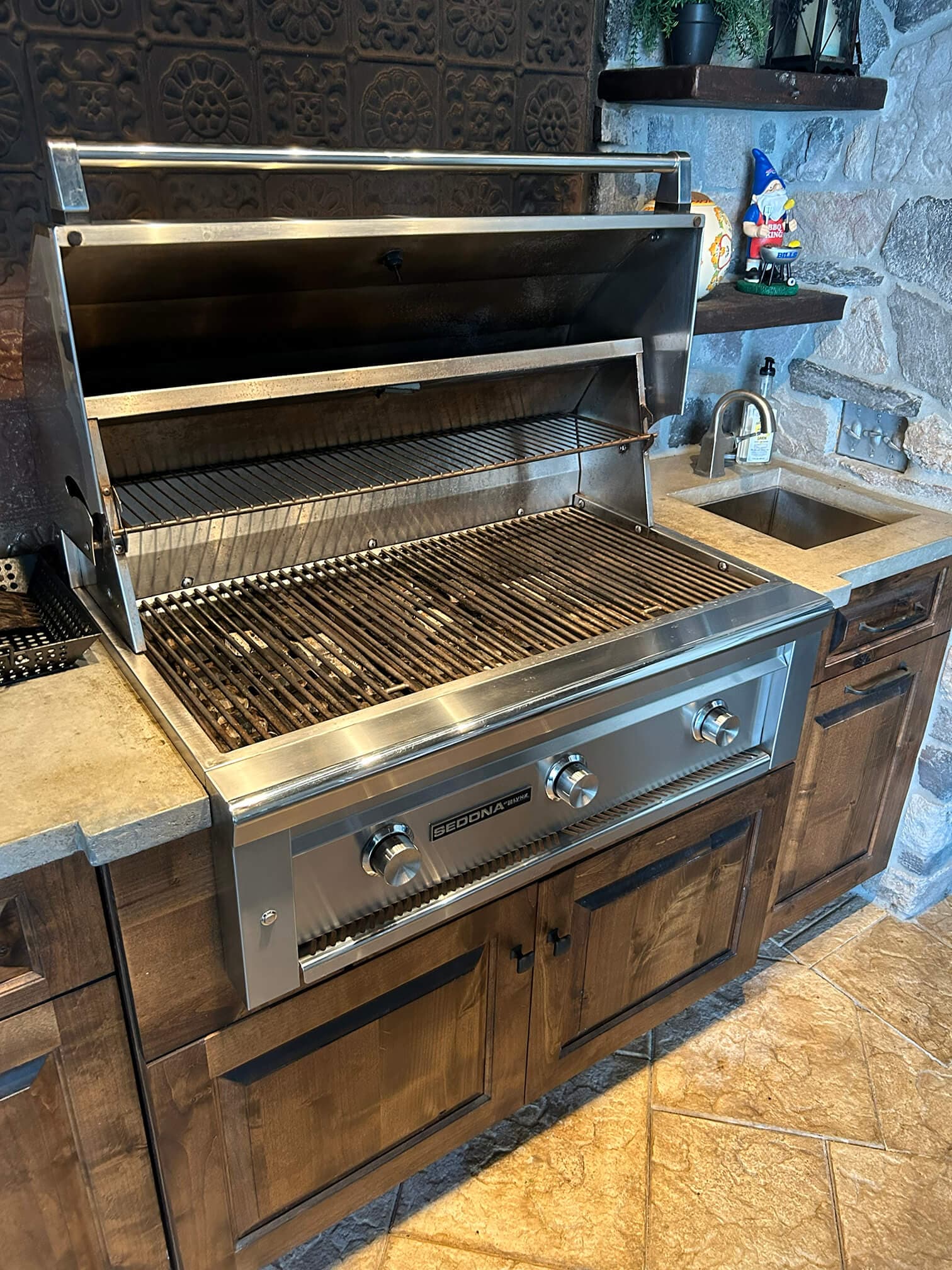 Deep cleaned BBQ
