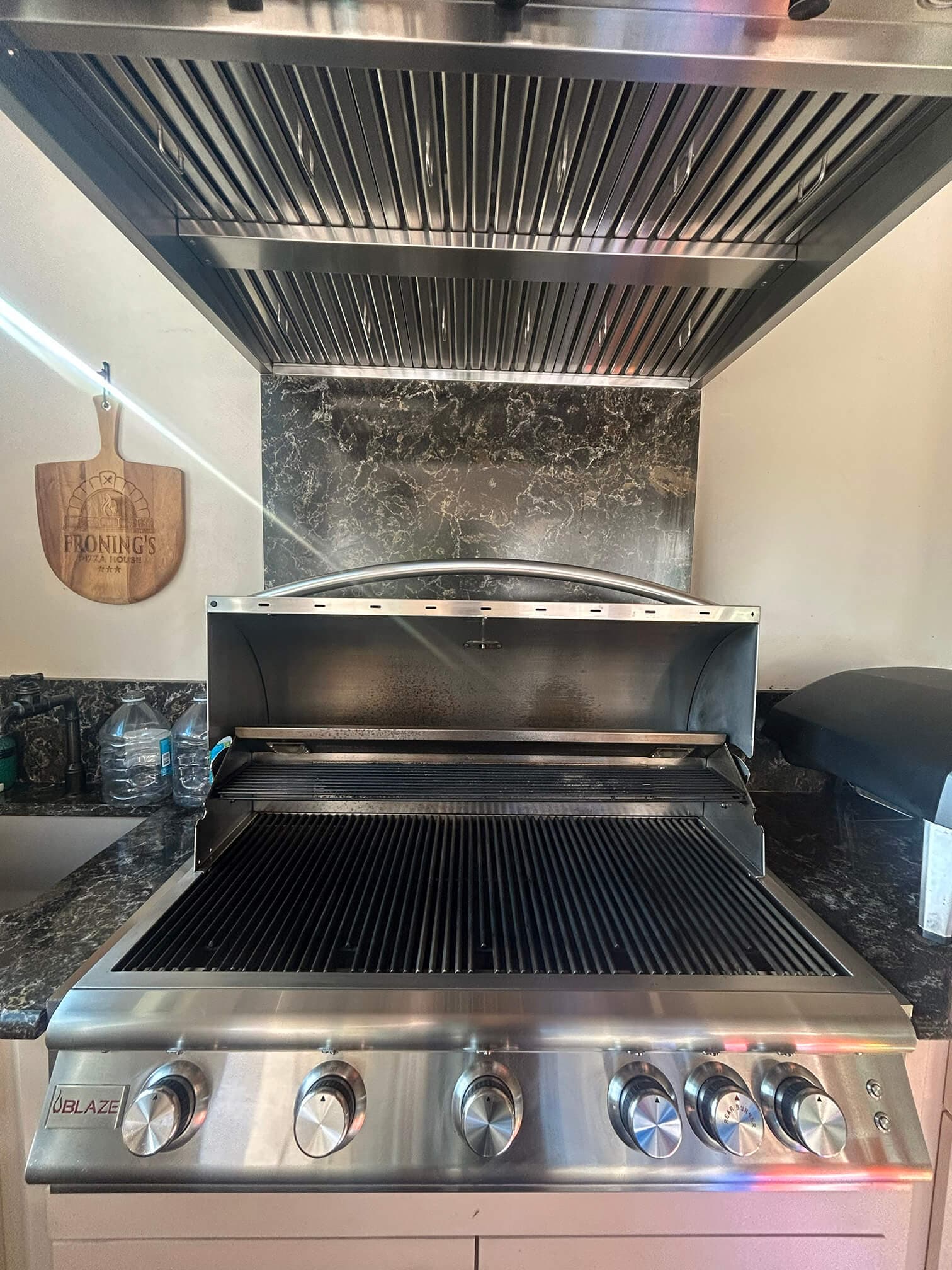 Grill cleaning results