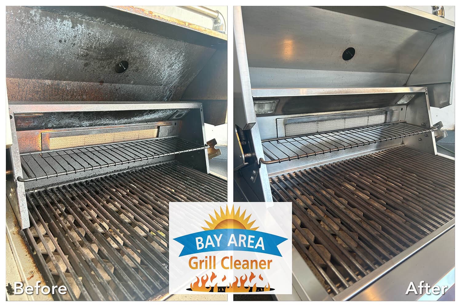Restored BBQ grill