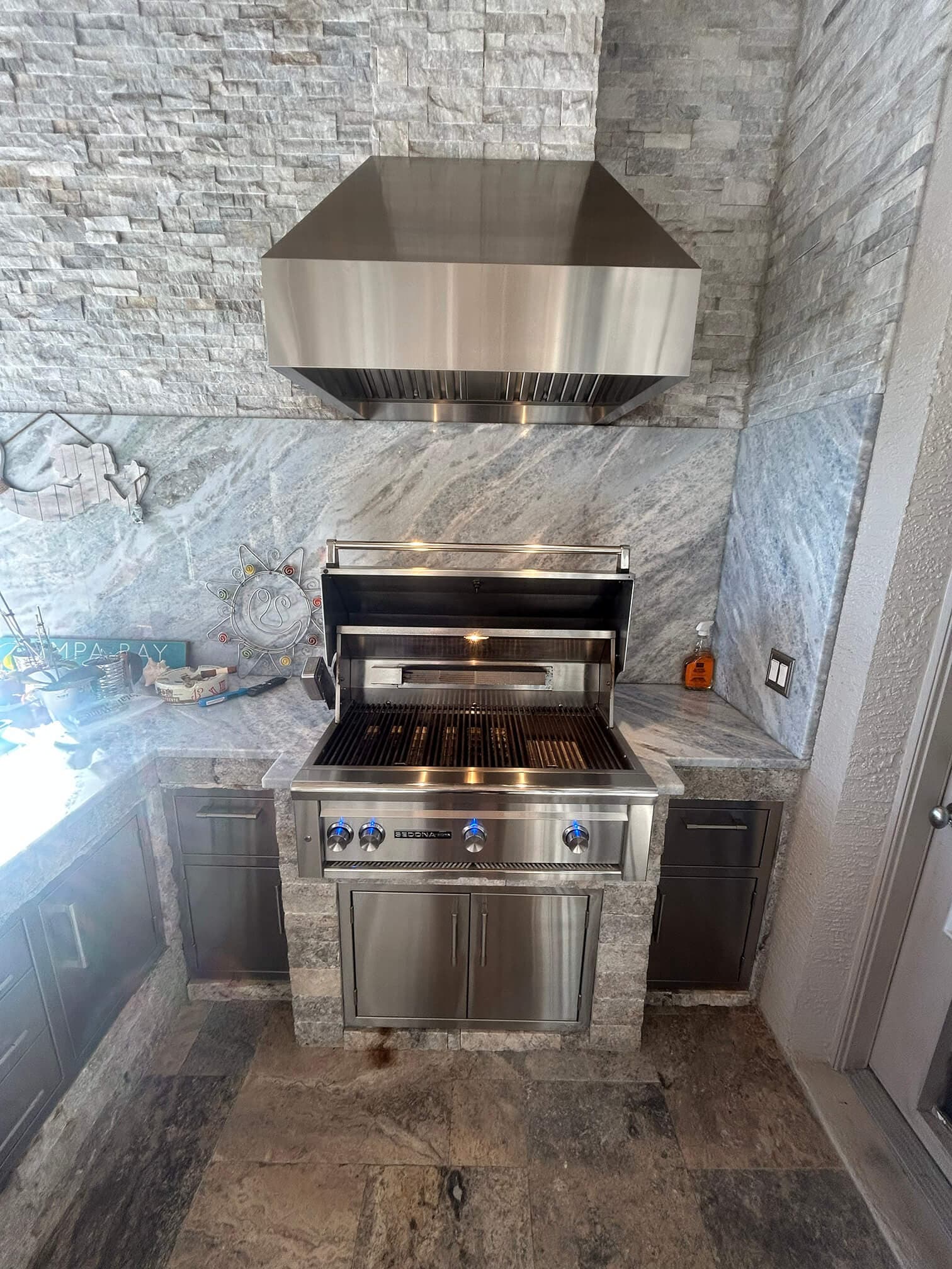 Deep cleaned grill burners